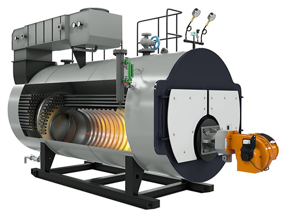 低氮冷凝熱水鍋爐