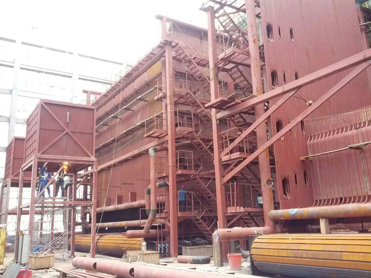 角管式蒸汽鍋爐75t