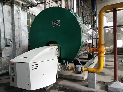 三全食品廠兩臺10T燃氣鍋爐運行中